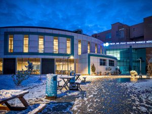 Scenic winter view of Prof. Dr. Fuat Sezgin Central Library at Uludağ University, Bursa. — How To Make A Great CBD Oil Bulk W