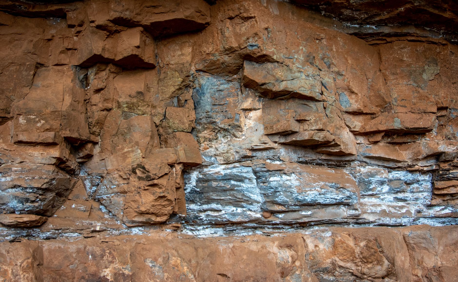 Detailed view of layered rock formations showcasing natural texture and color. — Overview of Treatment Programs and S